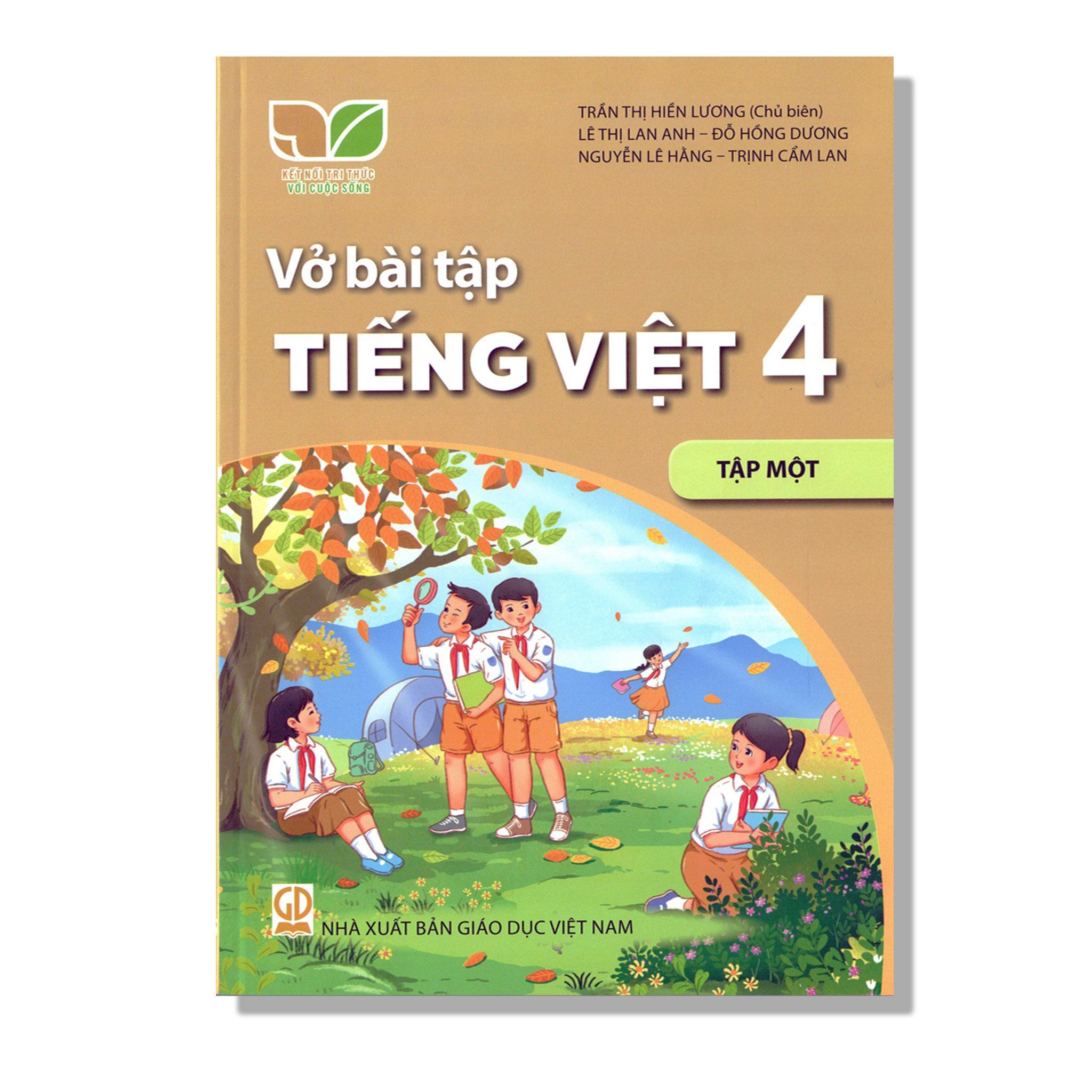 Vở Bài Tập Tiếng Việt 4 - KNTT (Tập 1)